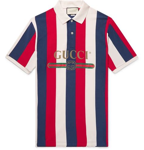 gucci stripe polo|gucci.com official site.